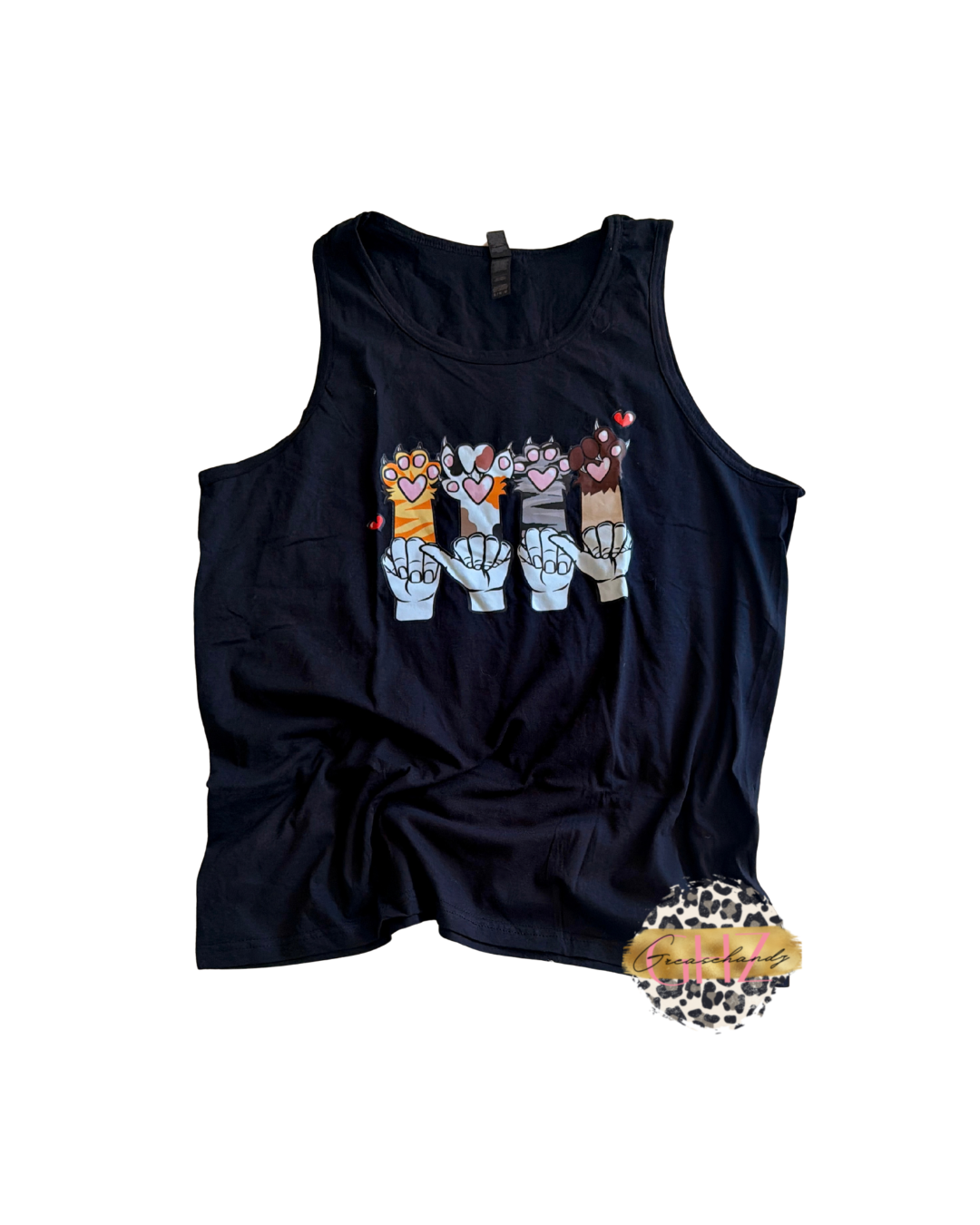 #17 cat mama asl tanktop (XL)