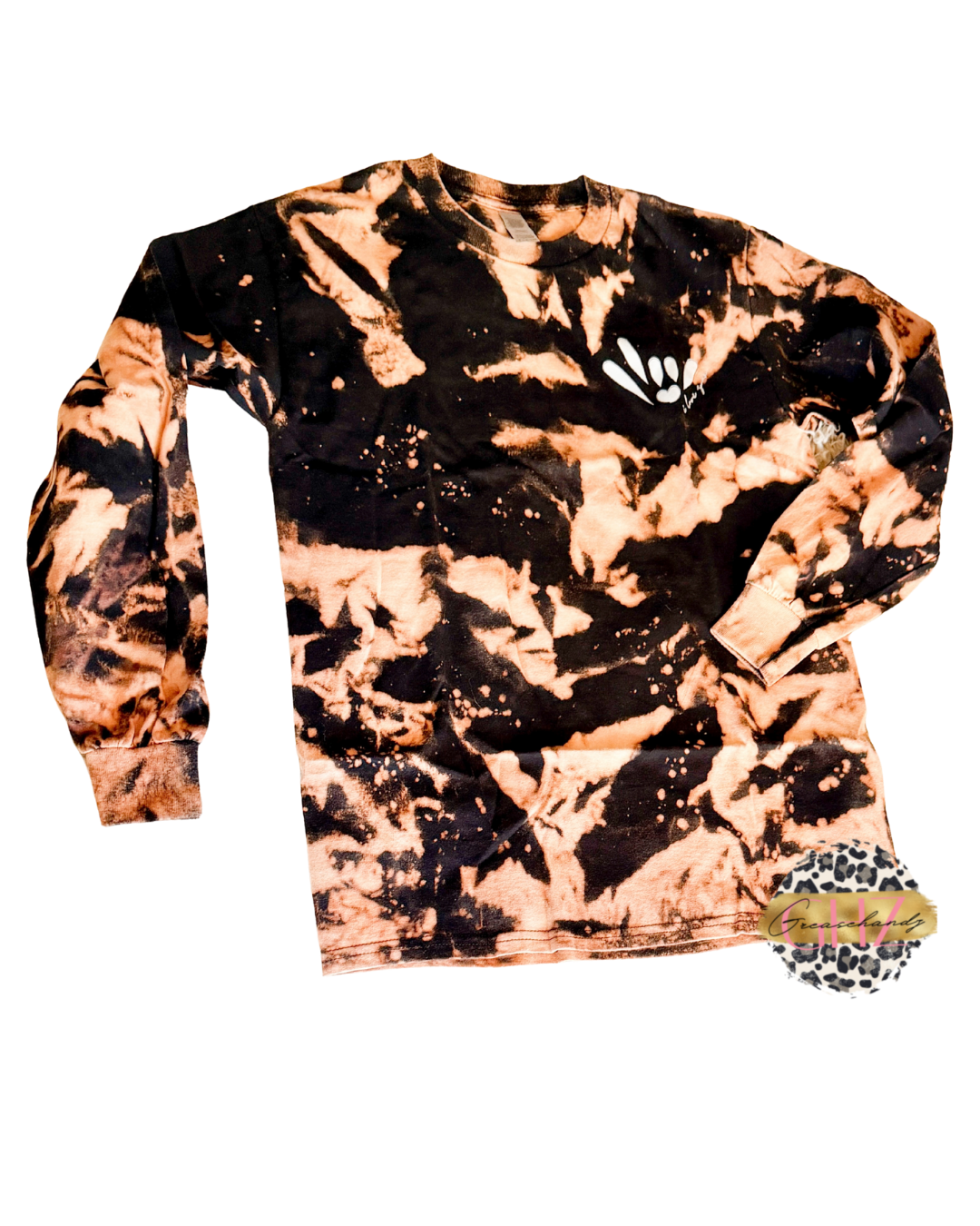 #18 bleached ily asl longsleeve (s)