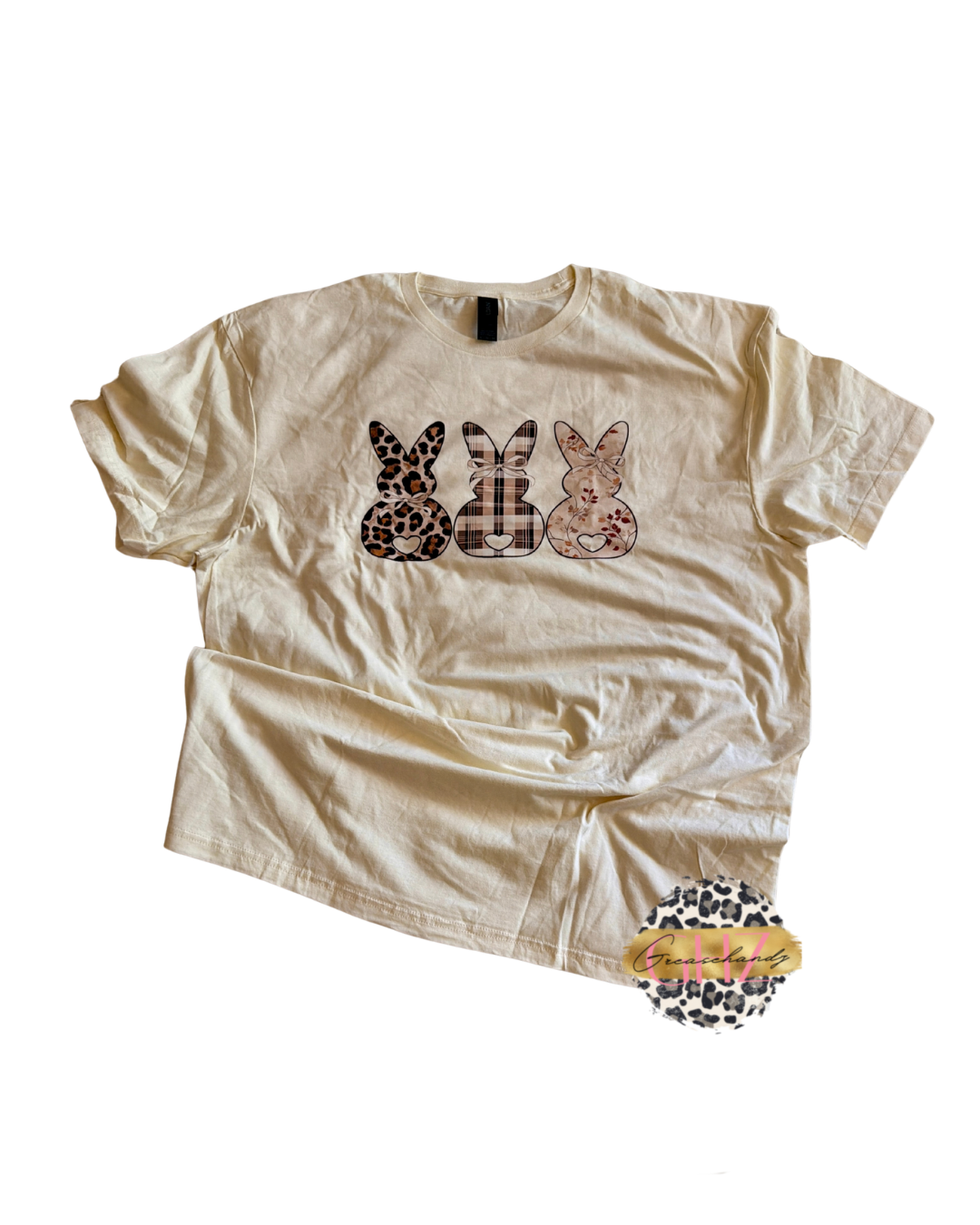 #18 3 bunnies tshirt (XL)