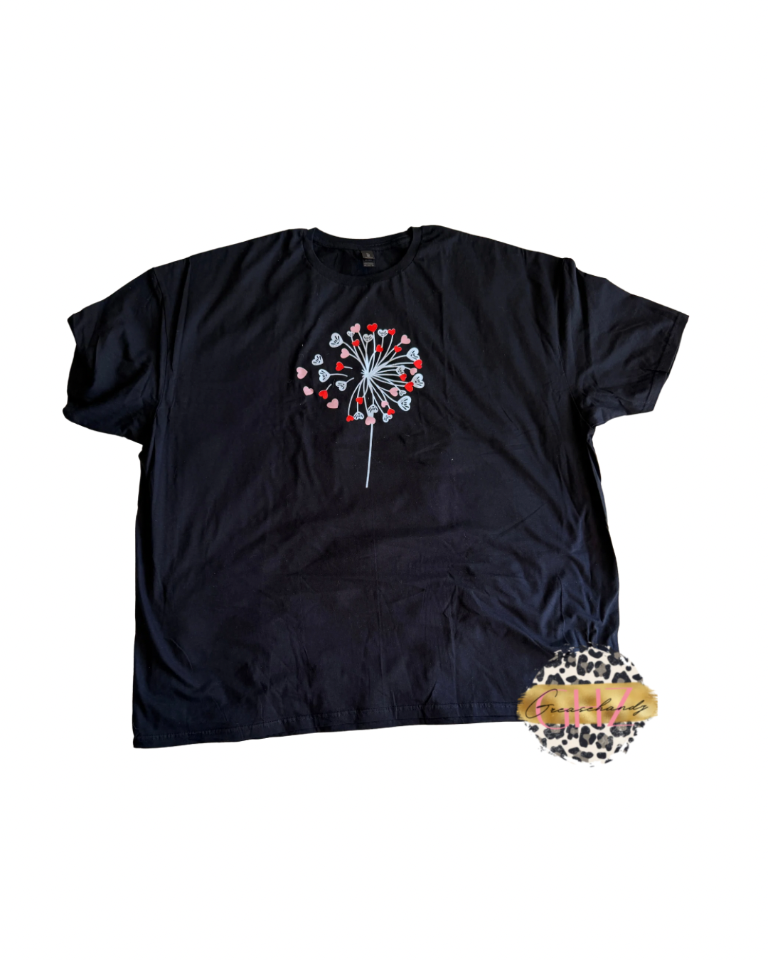 #16 valentines flowers tshirt (4XL)