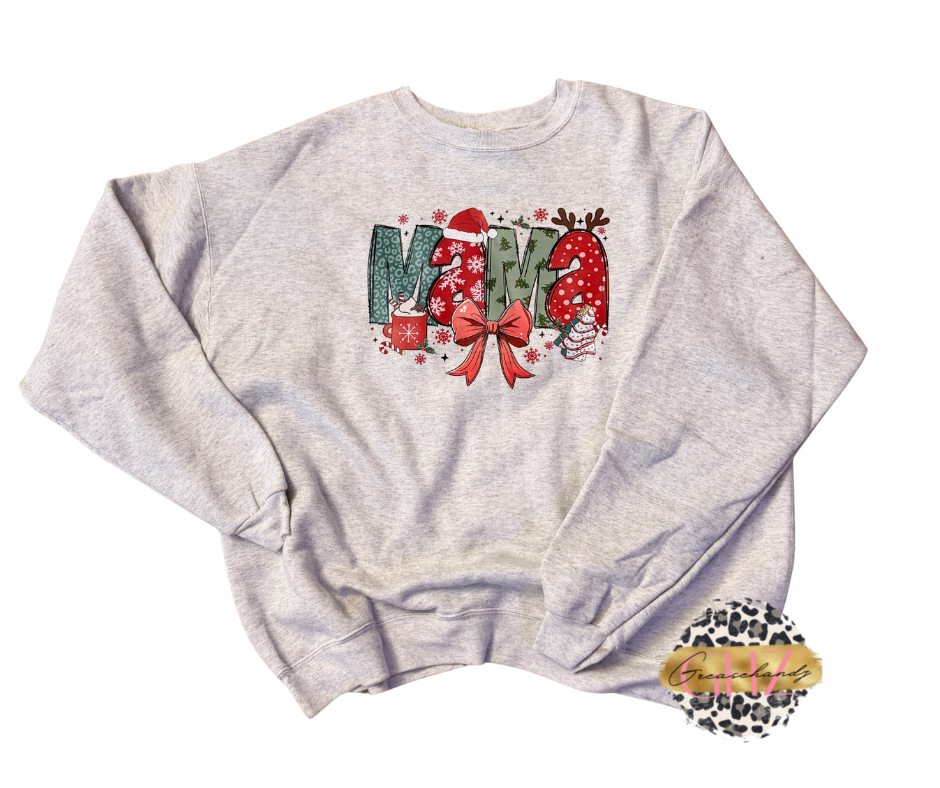 Christmas Mama Sweatshirts