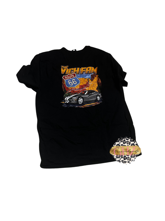 #210 Route 66 VICH FAM t-shirt (XL)
