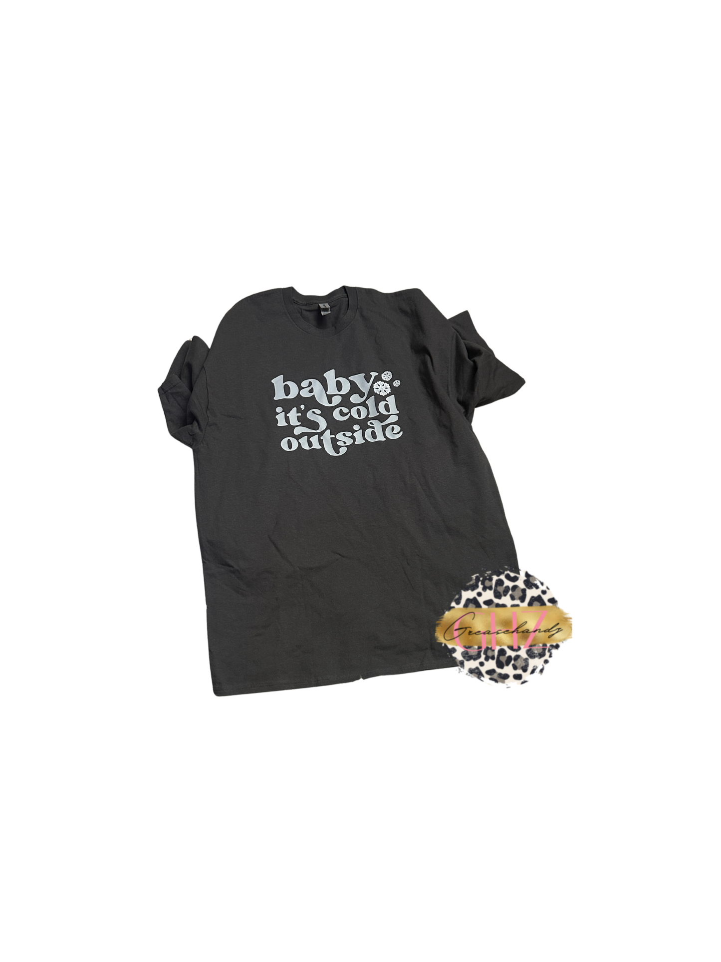 #227 Baby it's cold outside t-shirt (2XL)