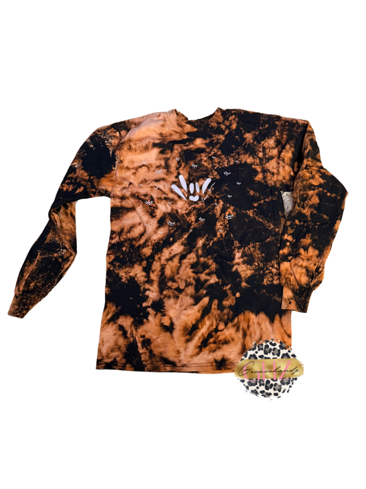 #246 Acid Wash ily asl longsleeve (S)