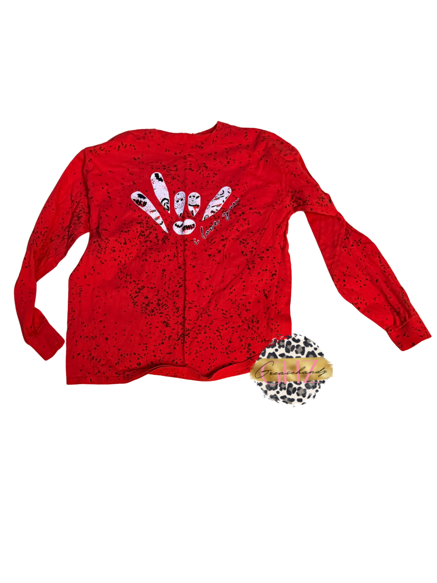 #260 Horror Ily asl longsleeve (L)