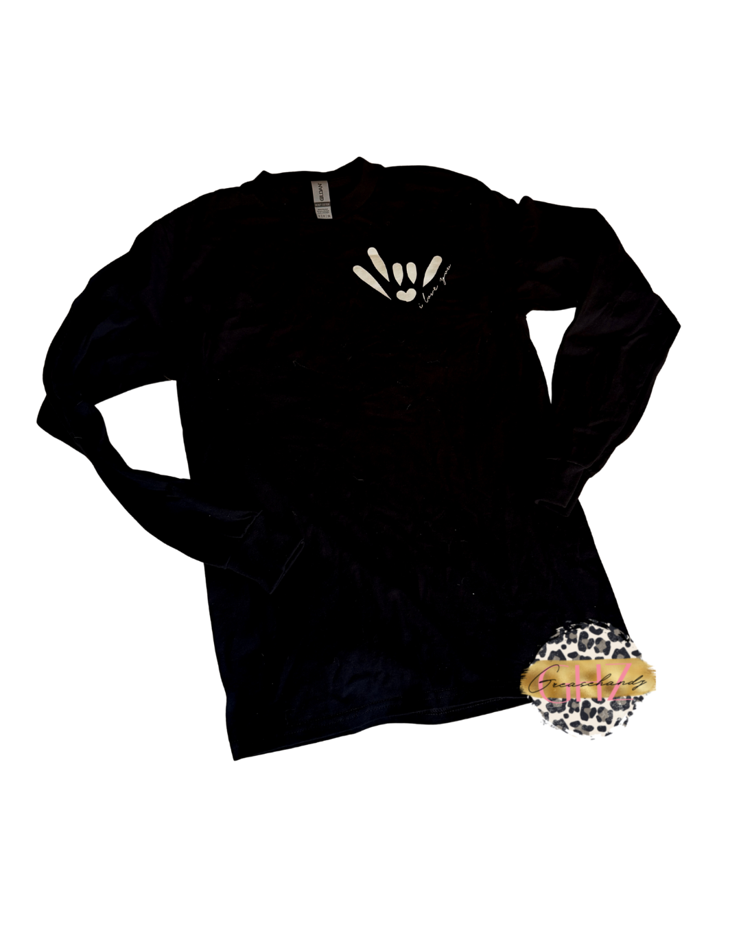 #27 ily asl longsleeve black (s)