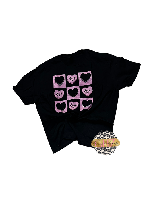 #29 tictac toe asl tshirt (xl)