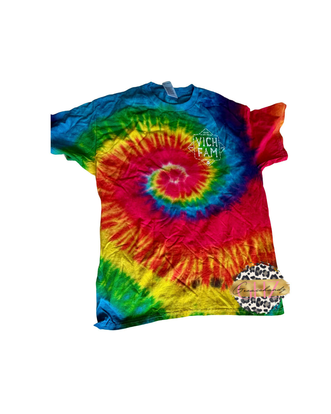#30 tiedye the vich fam tshirt (M)
