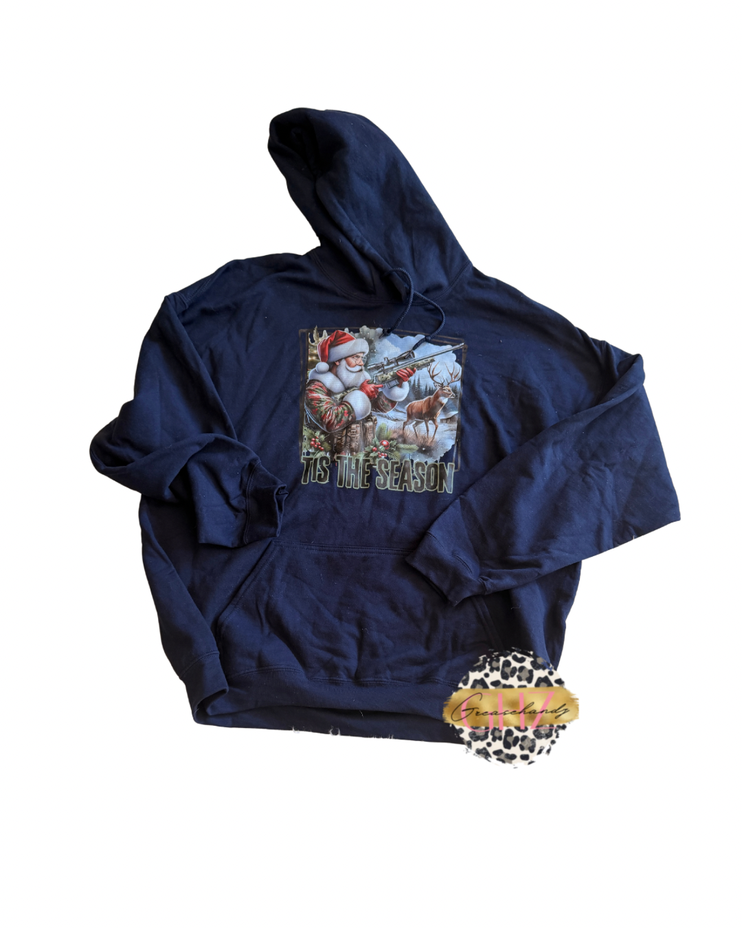 #23 Tis the season santa hoodie (2XL)