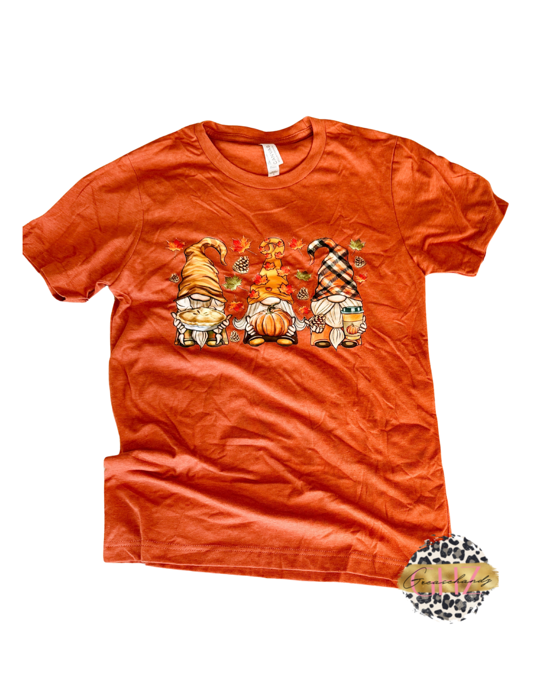 #33 Fall gnomes tshirt (s)