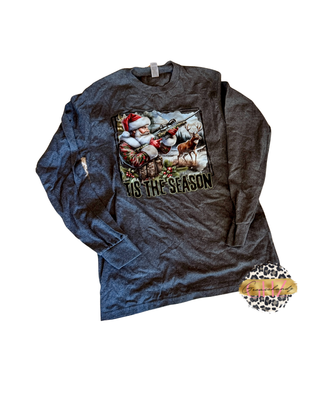 #34 tis the season santa  longsleeve (s)