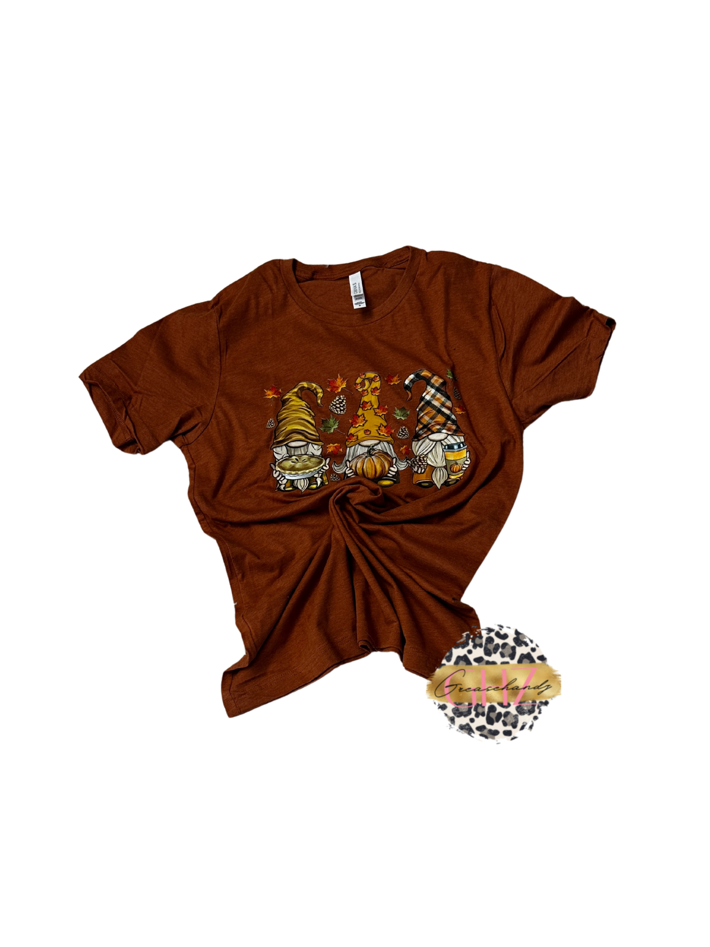 #36 fall gnomes tshirt (M)