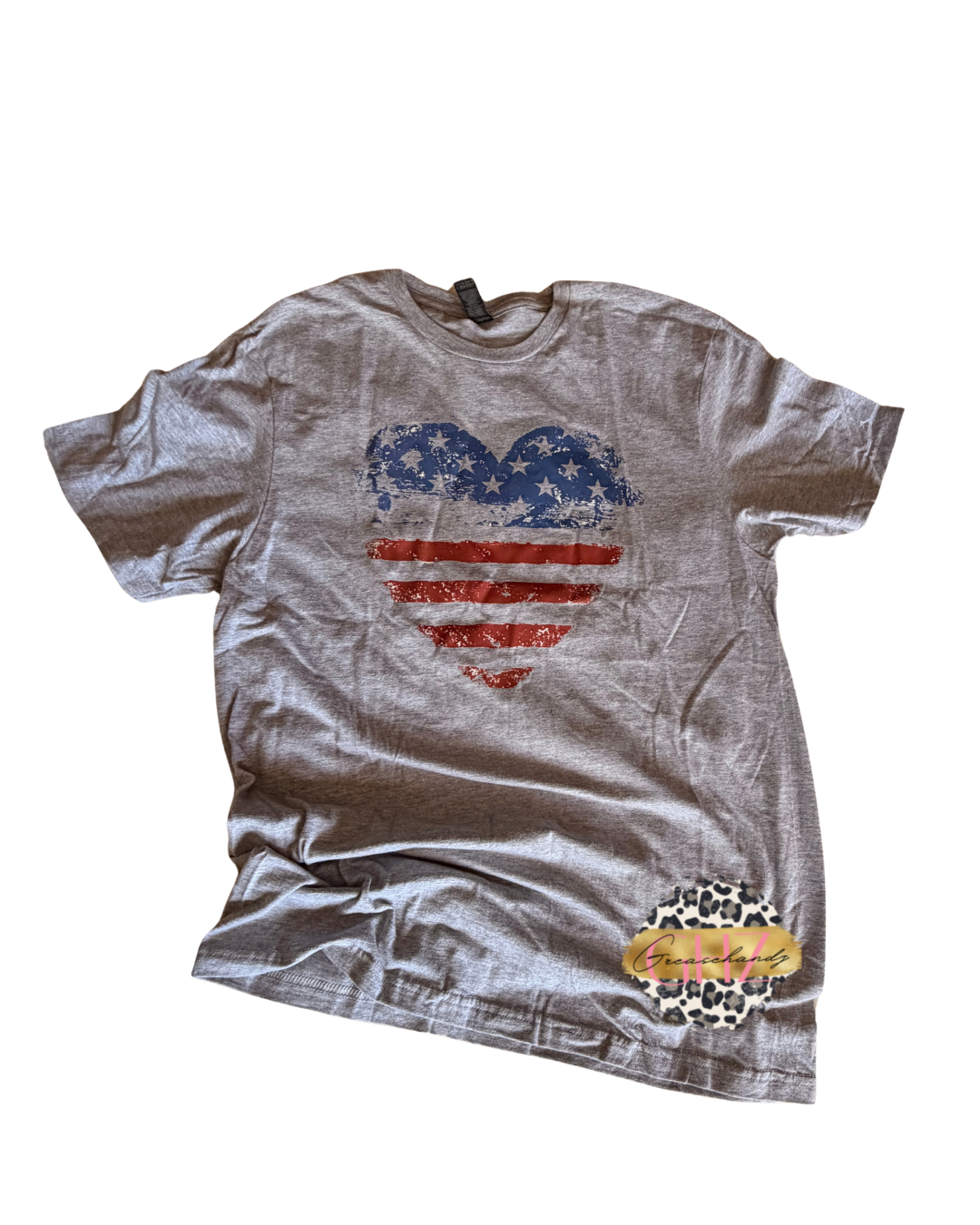 #37 USA heart tshirt (M)