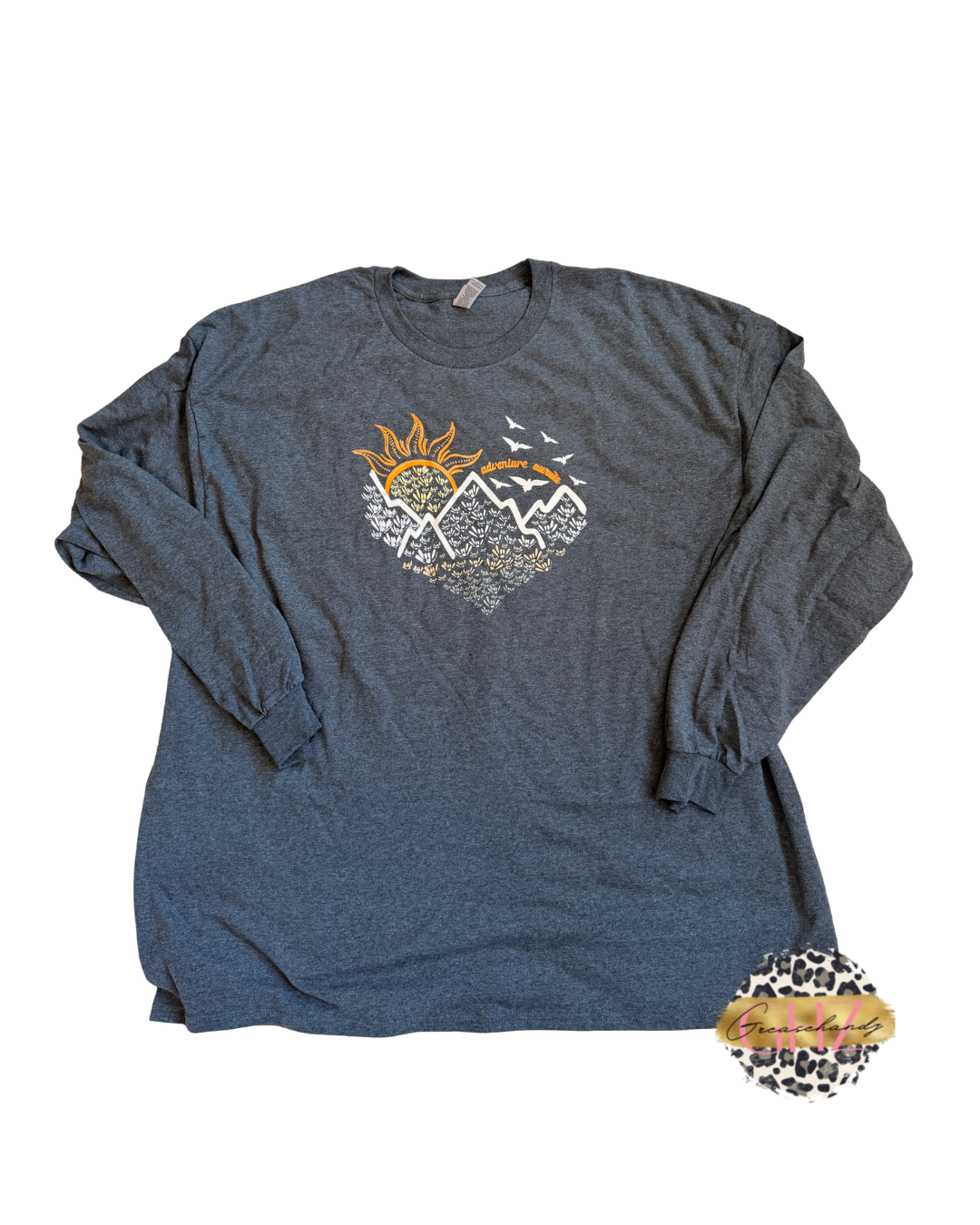 Adventure await long sleeve (L,3XL)