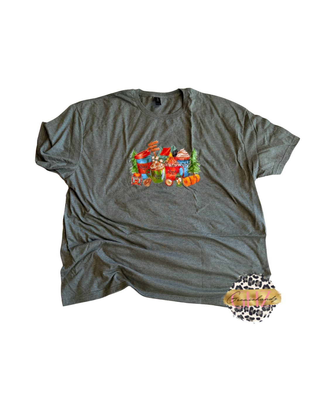 #19 hiking and camping tshirt (3XL) x2