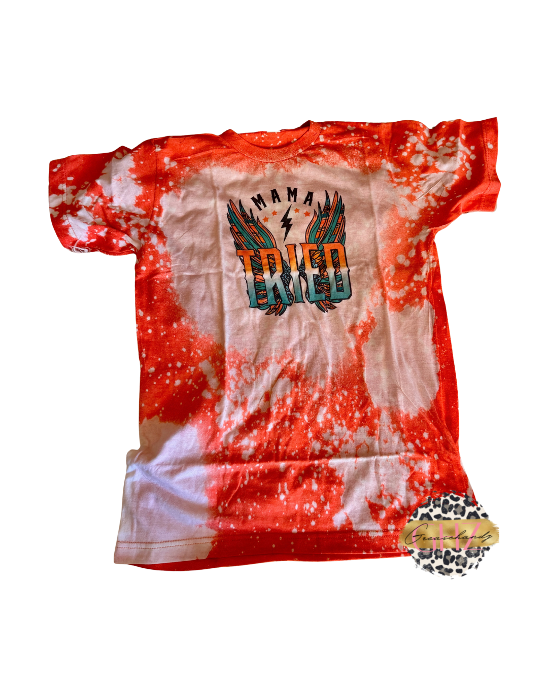 #44 Mama Tried bleached Tshirt (s)