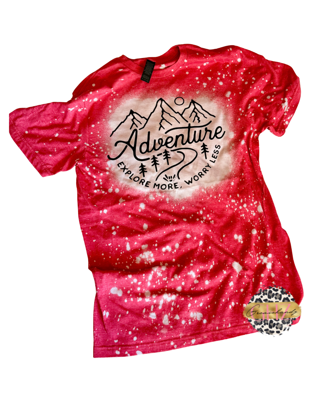 #46 Bleached adventure tshirt (s)