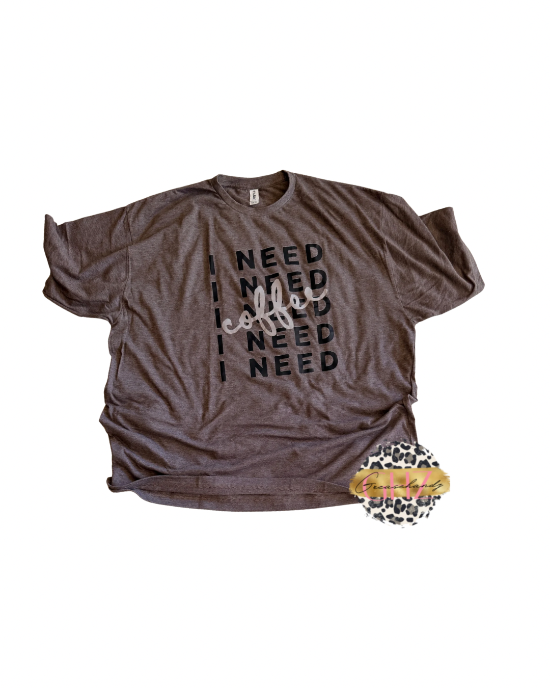 #22 i need coffee tshirt (3XL)