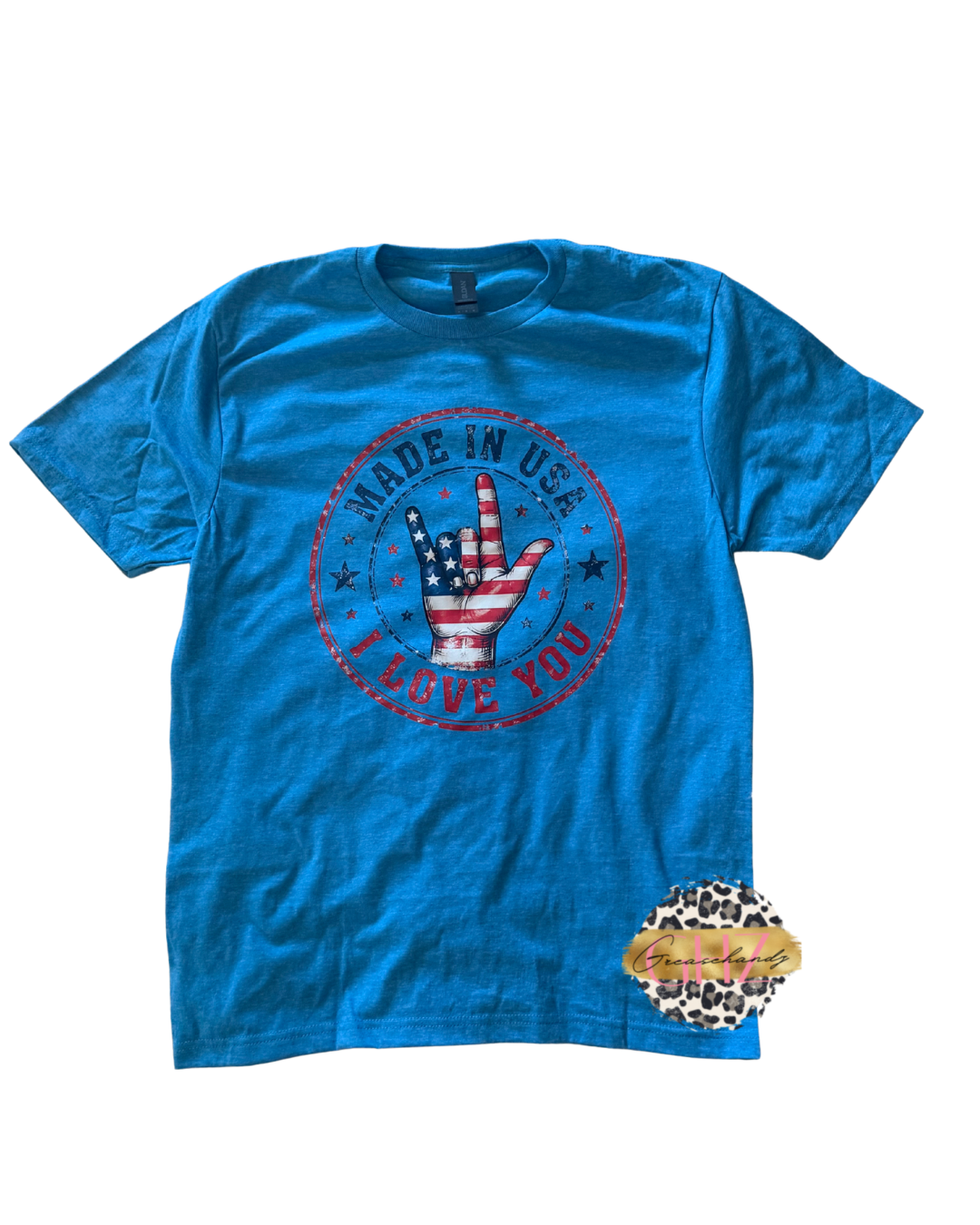 Made in USA ILY Tshirt