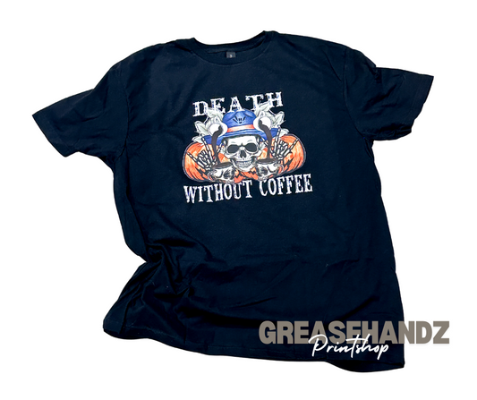 Death without Coffee Skull