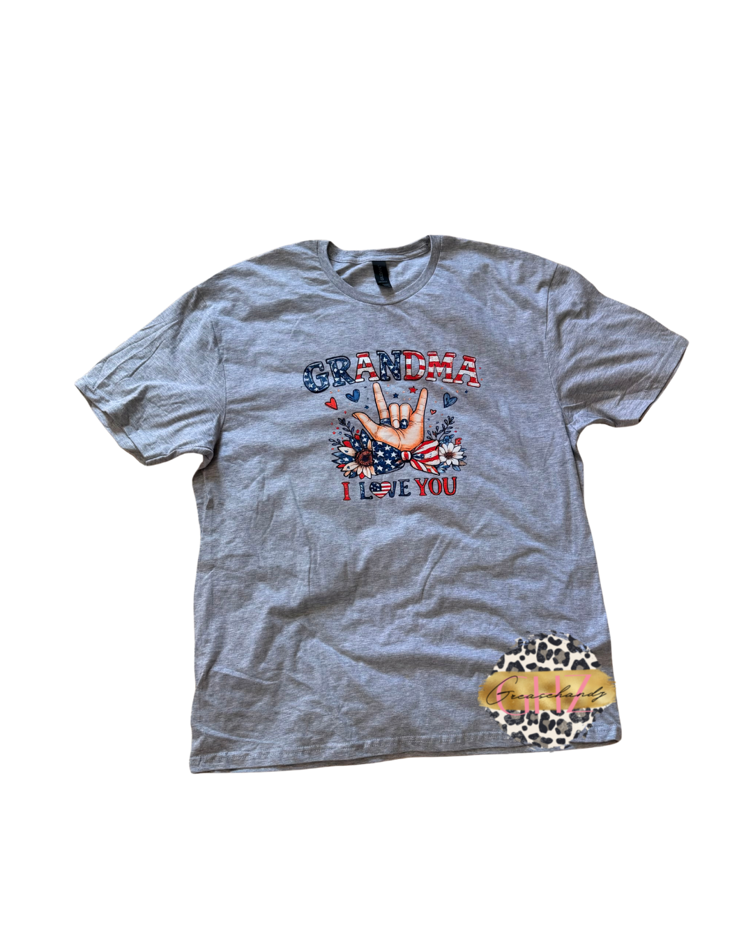 USA Grandma ILY Tshirt