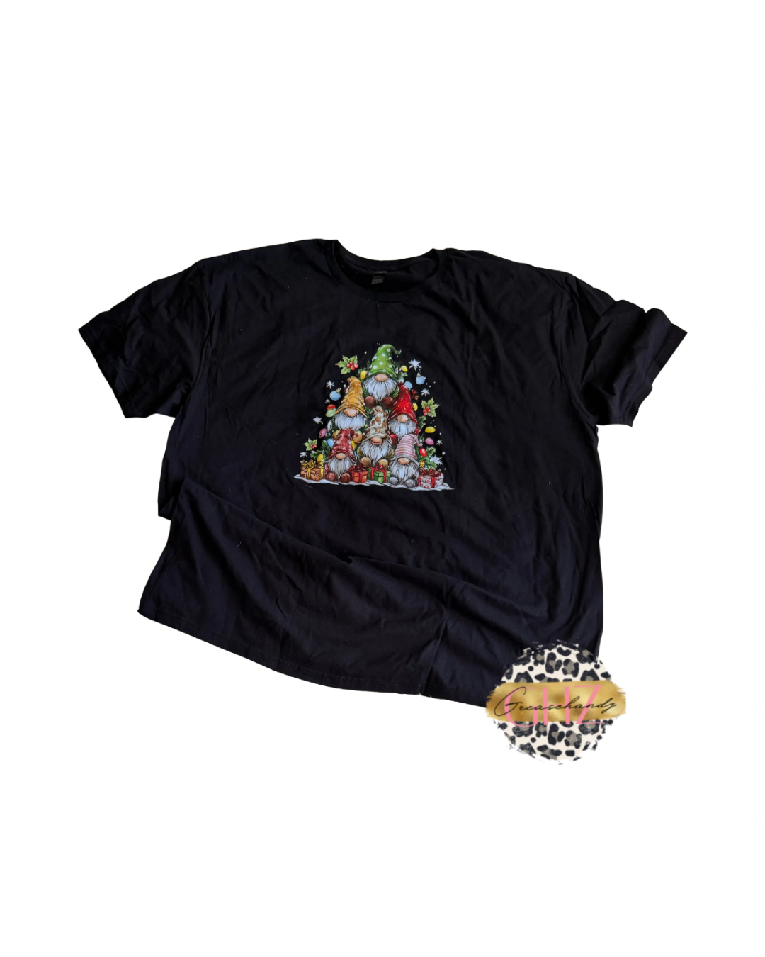 #14 gnome christmas tree tshirt (3XL)