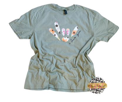 Spring ILY ASL Tshirt