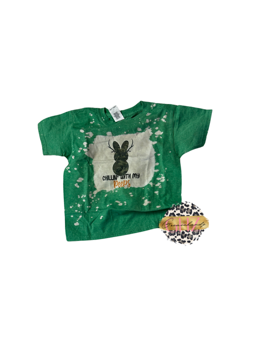 #73 chilling with my peeps tshirt 6t-xs