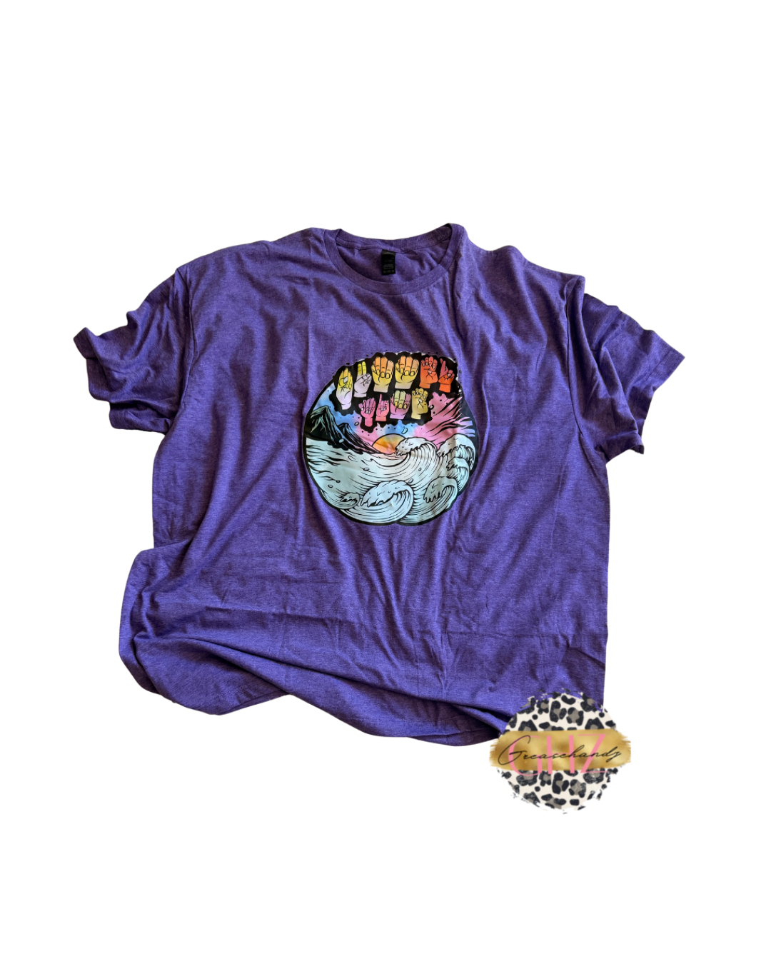 #7 summer vibes asl tshirt (3XL)