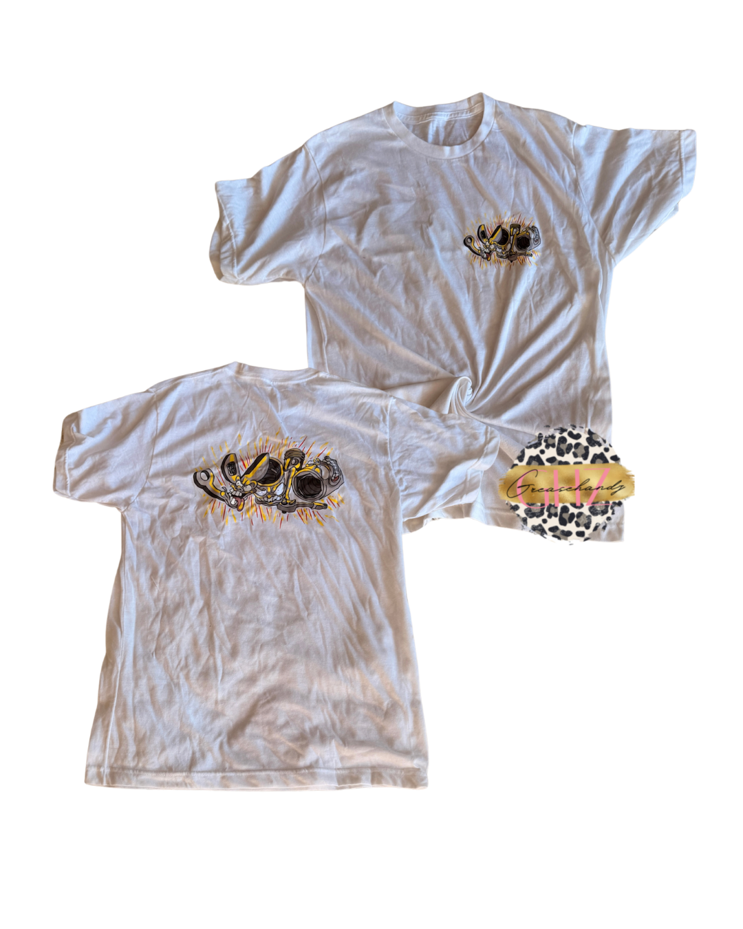 #75 Yolo mechanic tshirt (m)