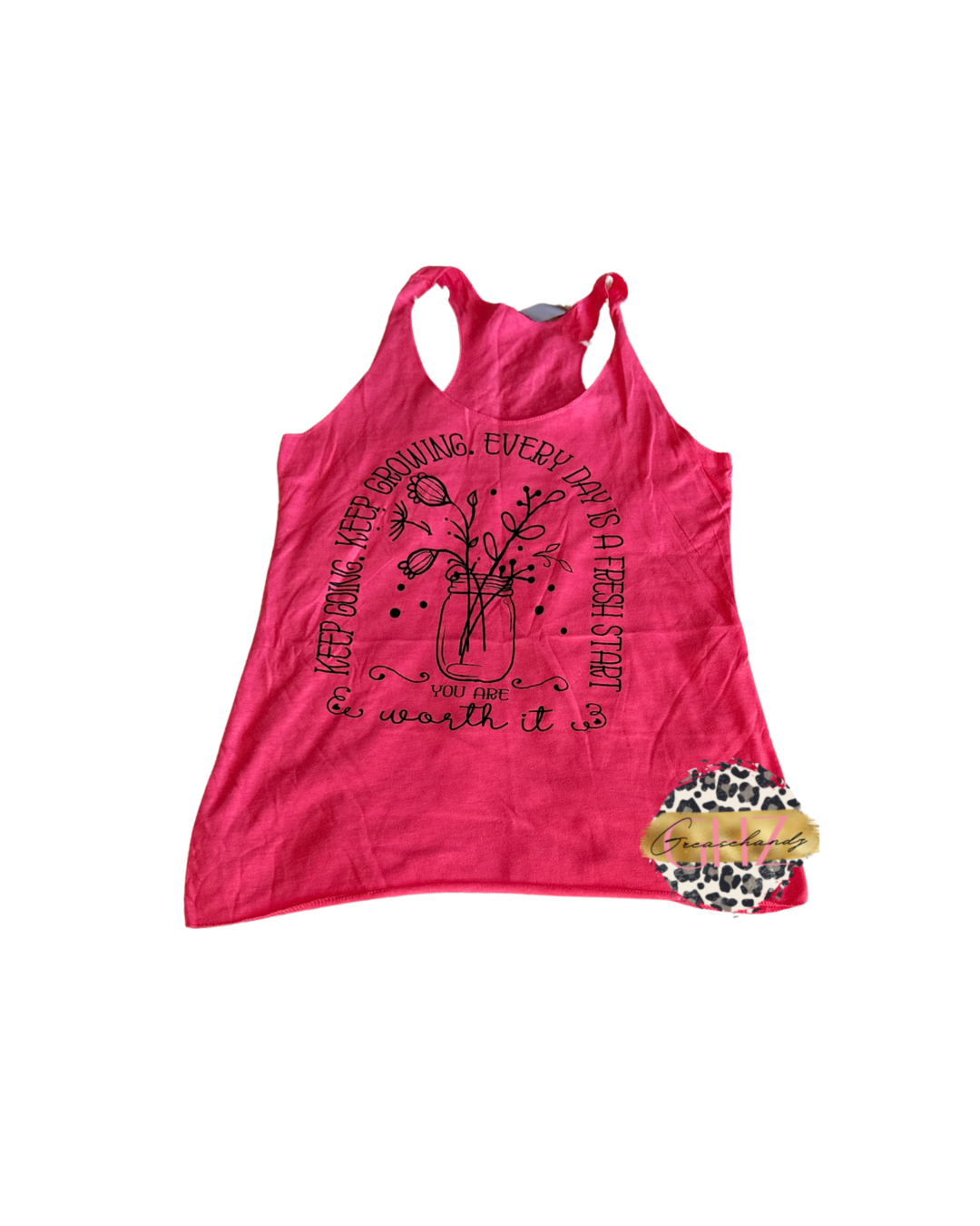 #77 youre worth it tanktop (M) x2
