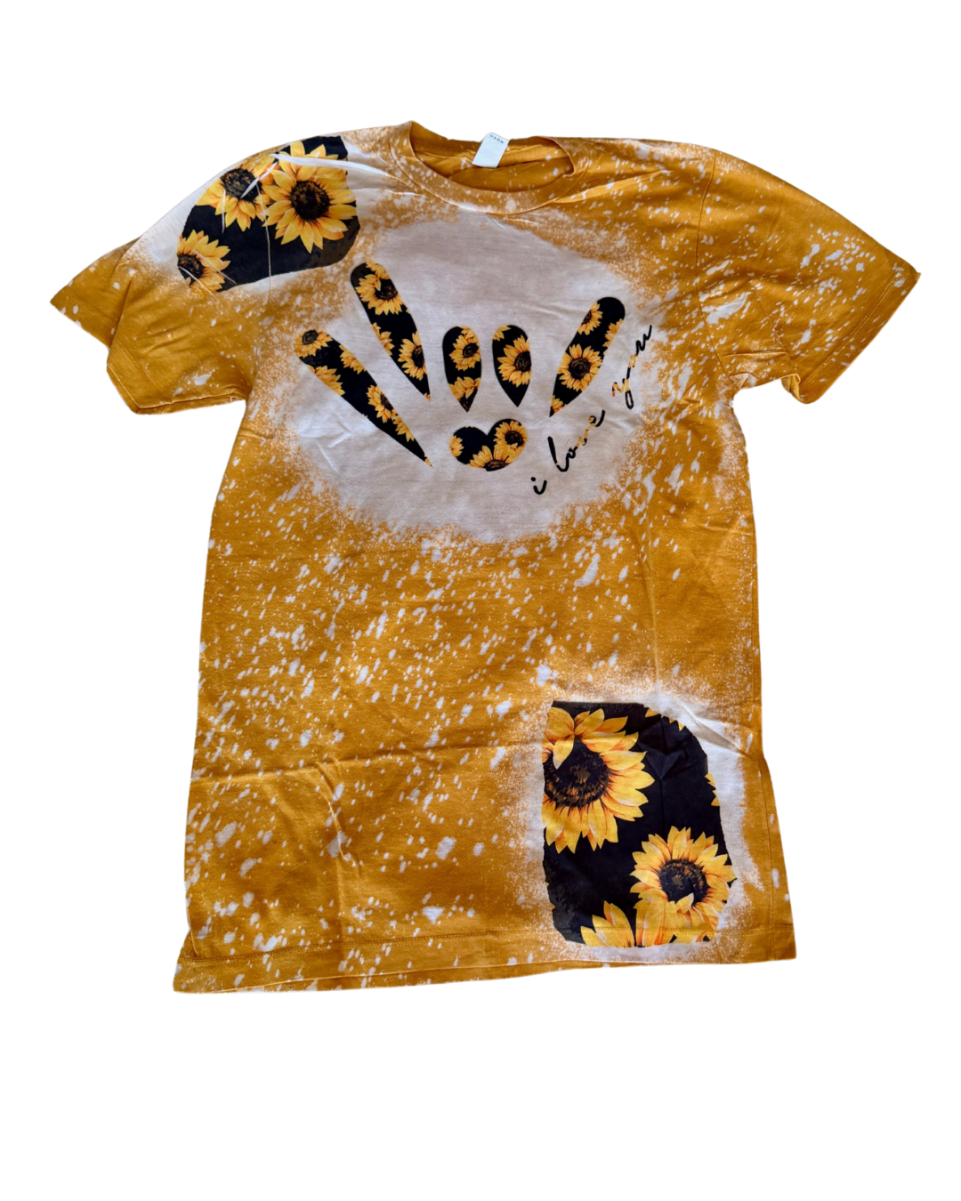 #80 sunflower ASL ILY (S)