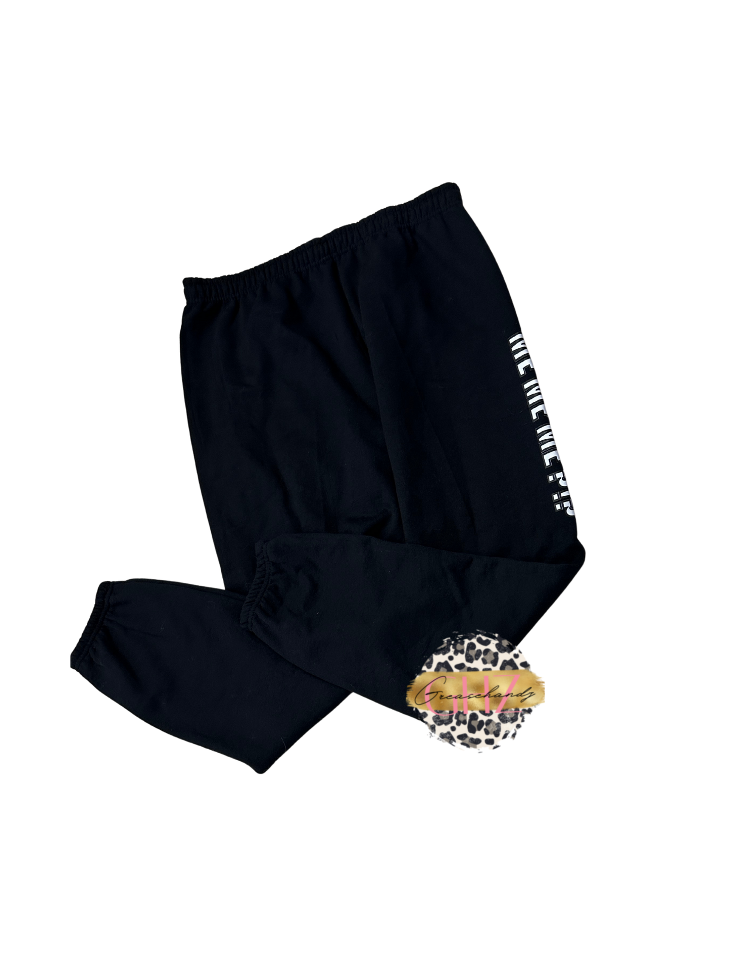 #83 WHY Always me me me sweatpants XL