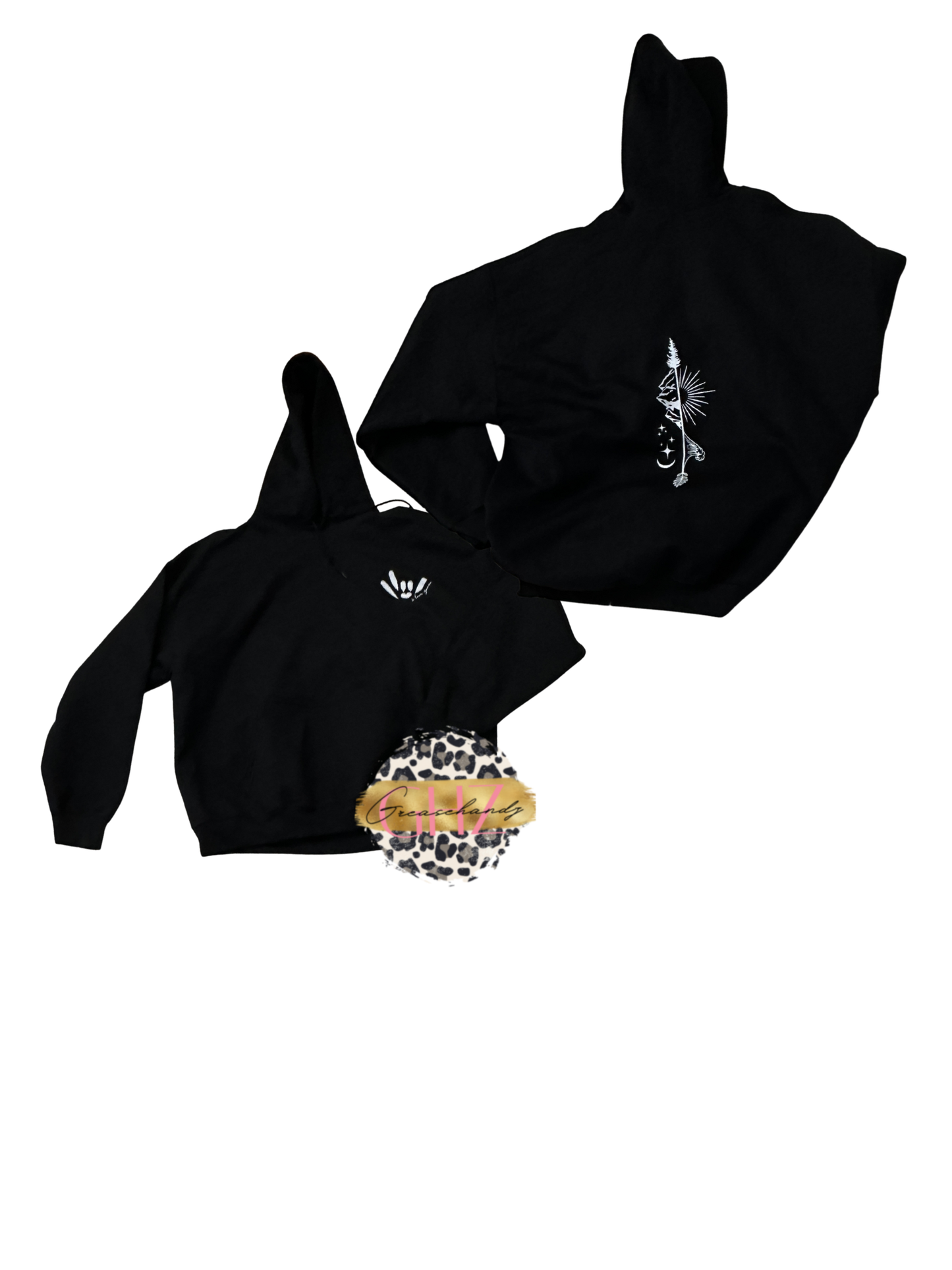 #84  ily asl hoodie XL