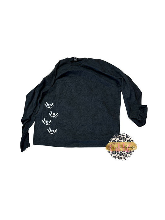 #88 ily asl long sleeve 2xl