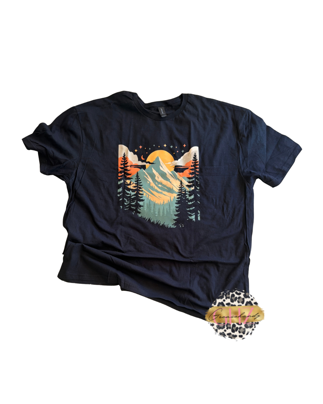 #4 mountain side tshirt (2XL)
