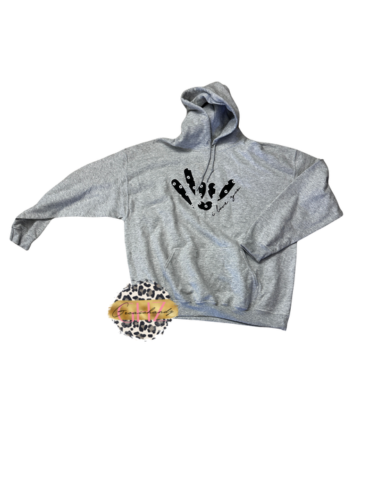 #92 jack i love you hoodie (XL)