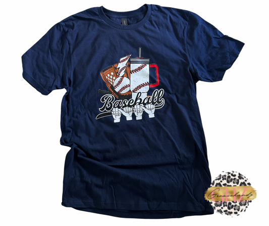 Baseball MAMA ASL T-shirt