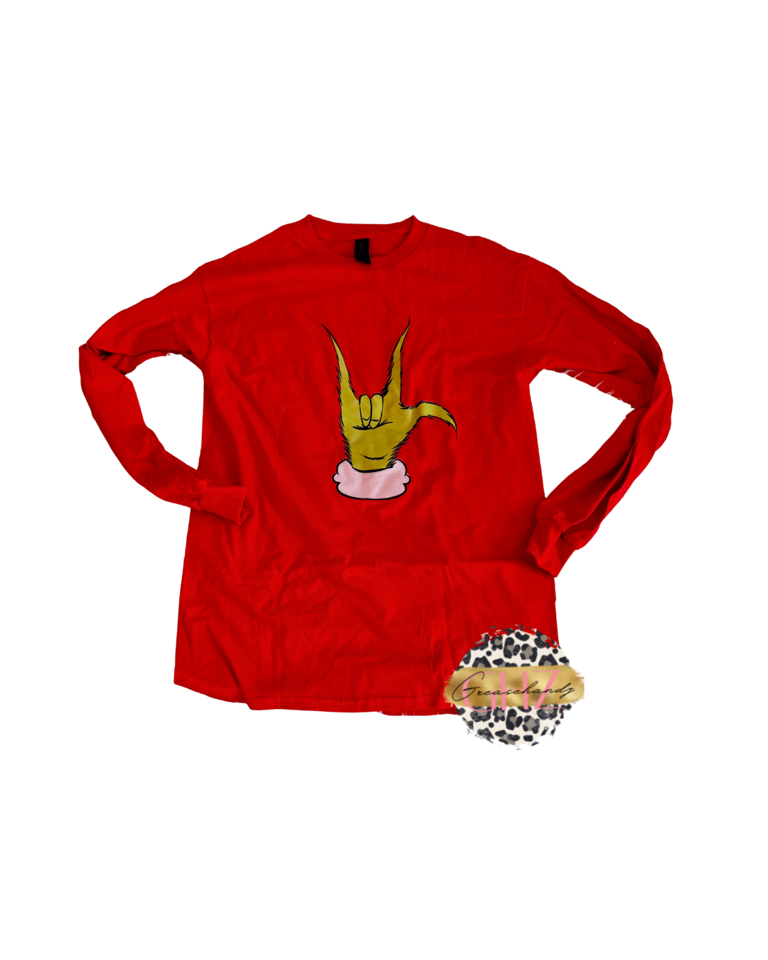 #97 Grinch ily asl longsleeve (M)