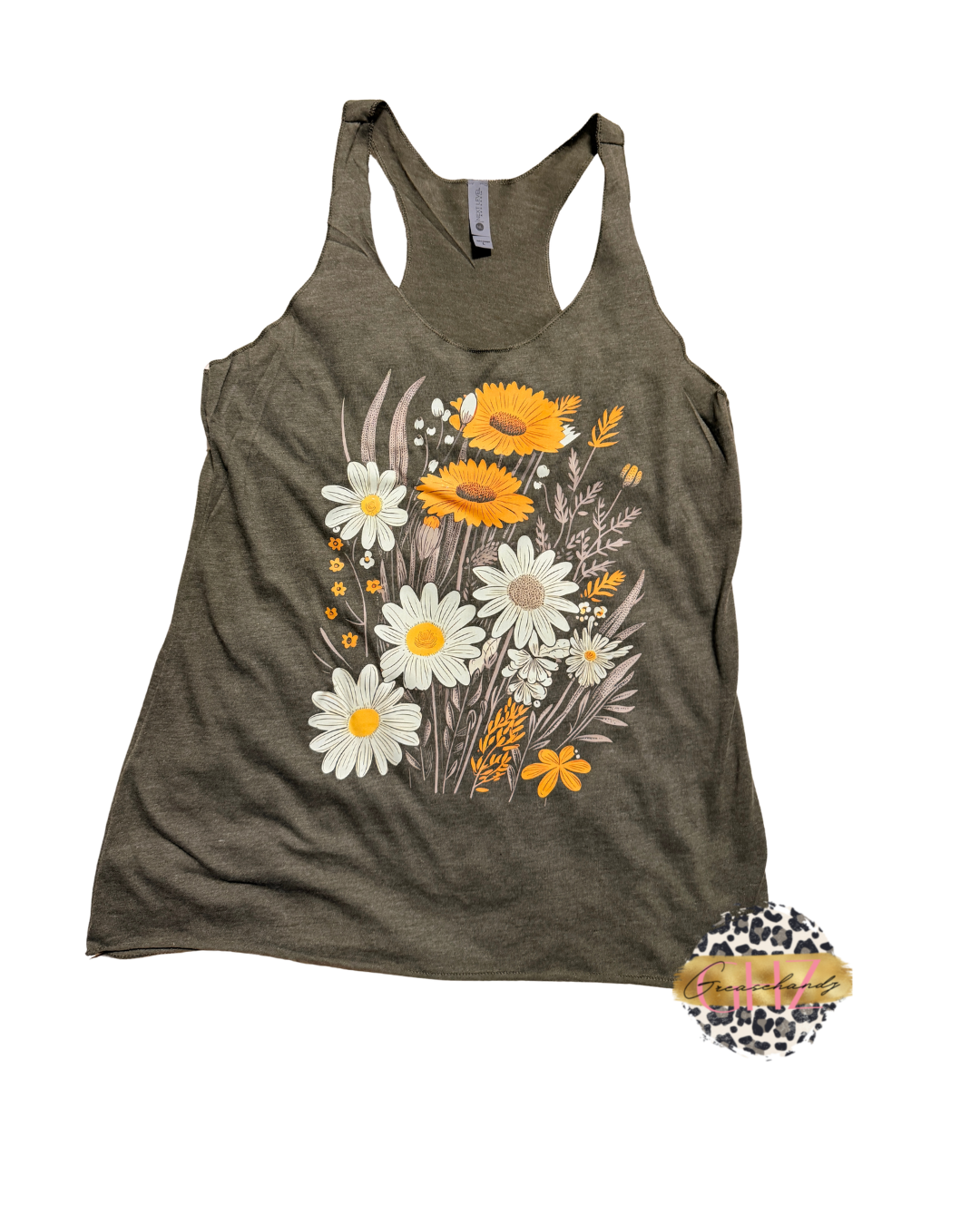 Vintage Wildflower Summer Tank