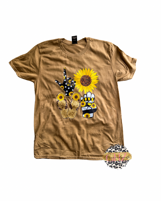 Sunflower LOVE ASL
