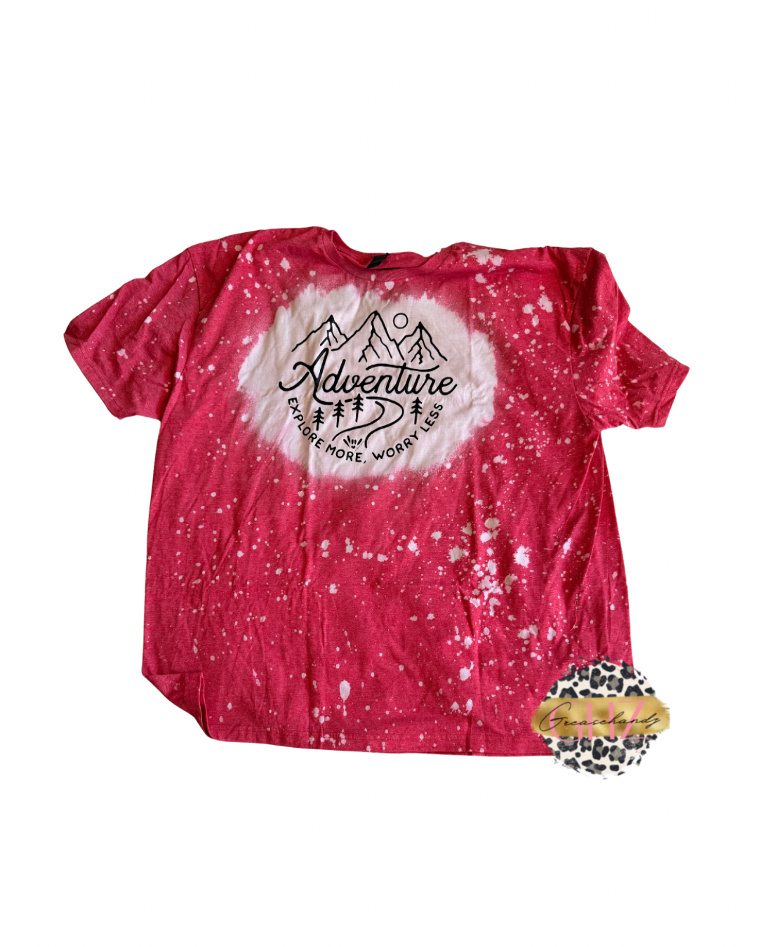 #17 bleached adventure tshirt (3XL)