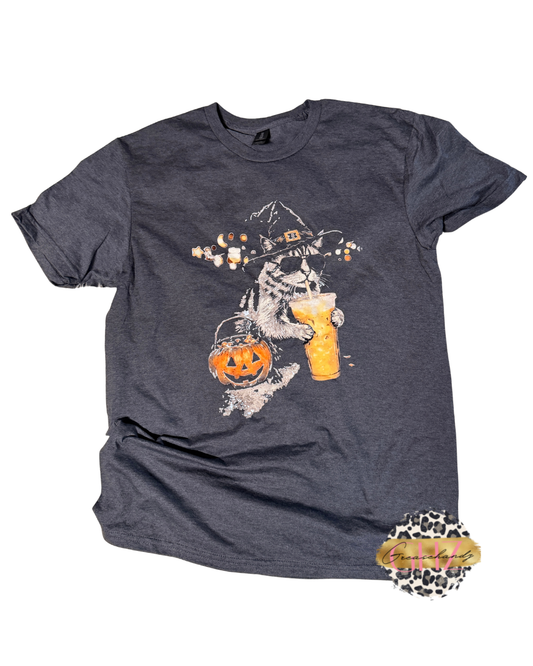 Pumpkin Spice Kitty Tshirt