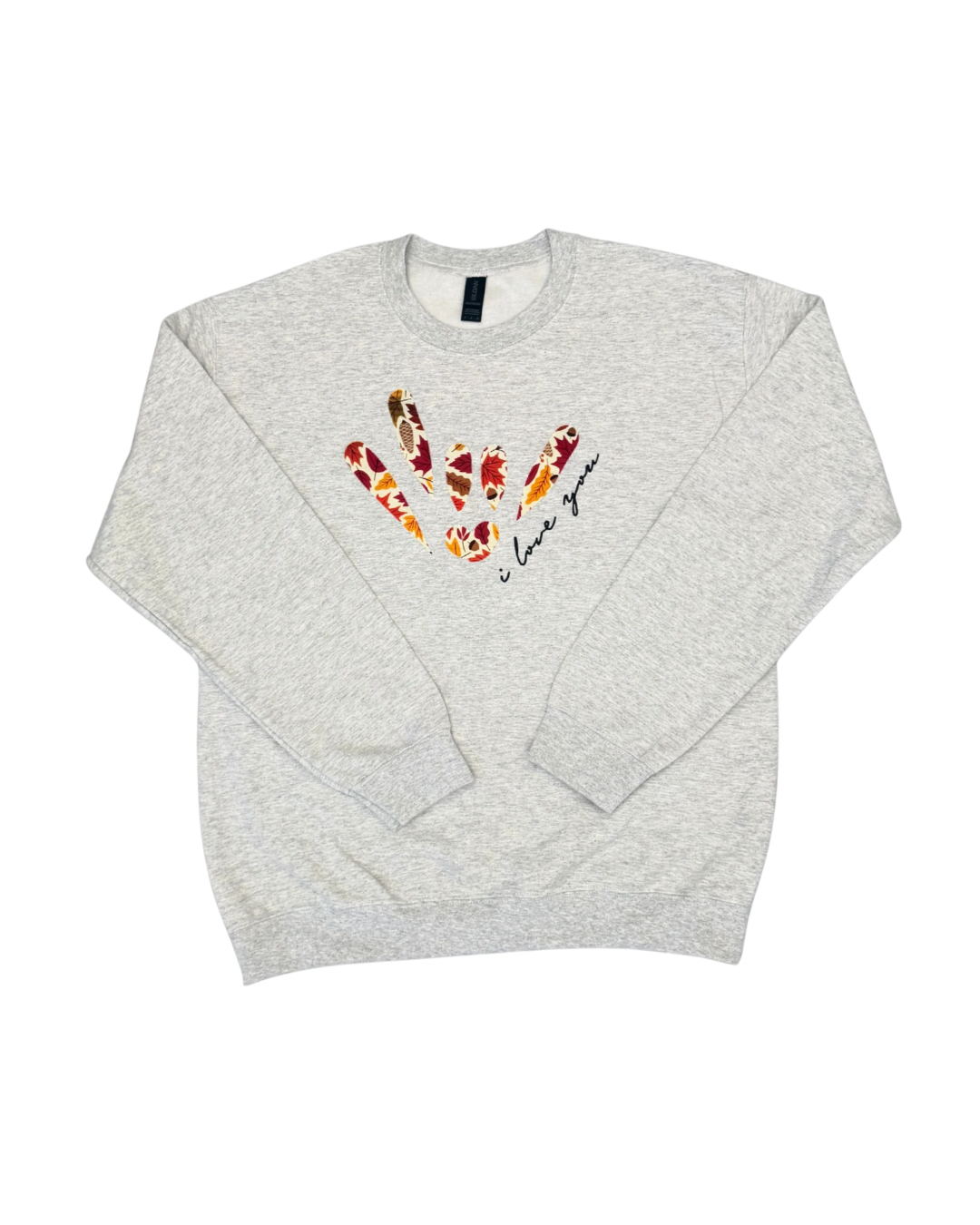 Autumn Leaves ILY ASL Tshirt