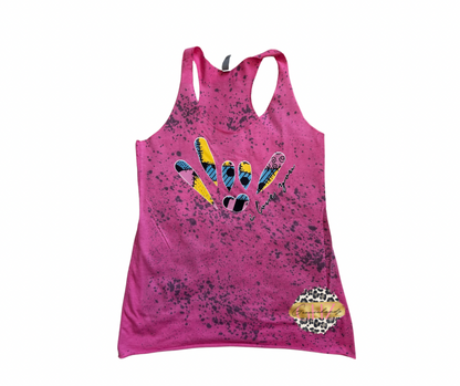 Sally Stripe ILY ASL tank top (different color)