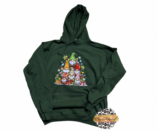 Christmas Tree Gnomes hoodie