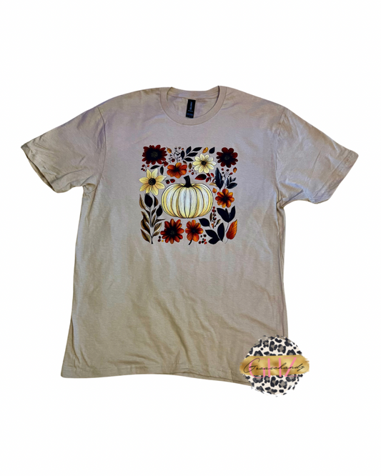 Florals and Fall Tshirt