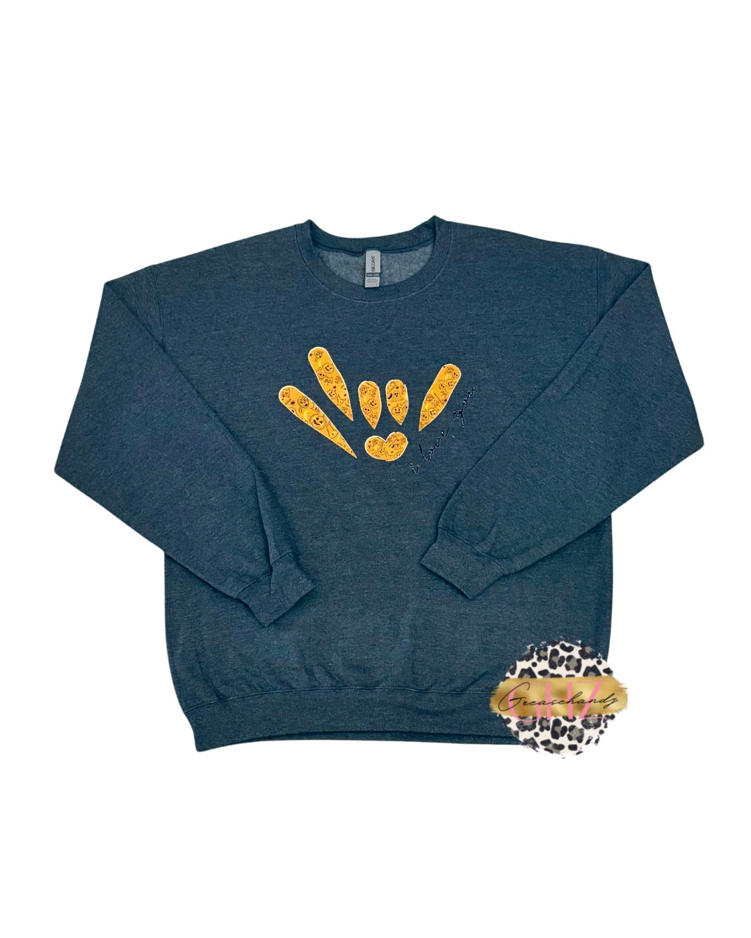 Halloween ILY ASL Sweatshirt