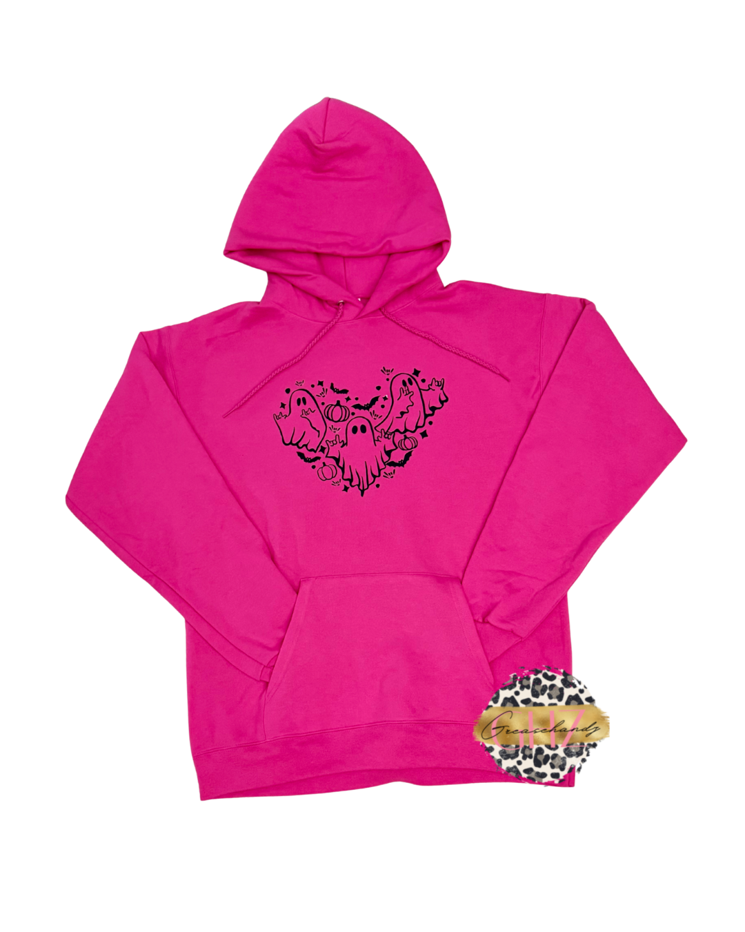Pretty in Pink Ghost Hoodie