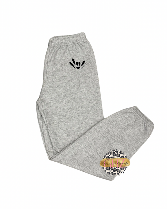 ILY ASL Sweatpants